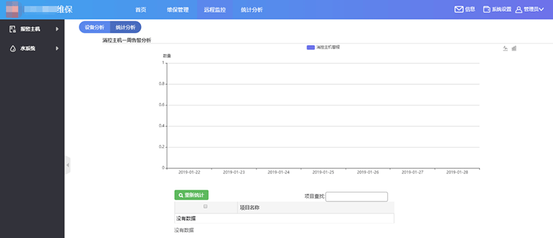 消防维保管理软件app设备定期监测界面