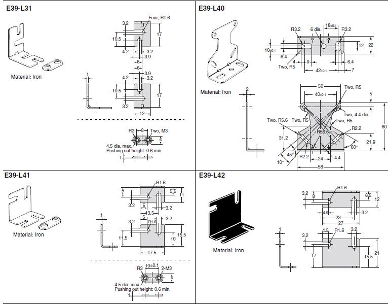 欧姆龙E39-L118输出形式：晶体管输出（源型）
