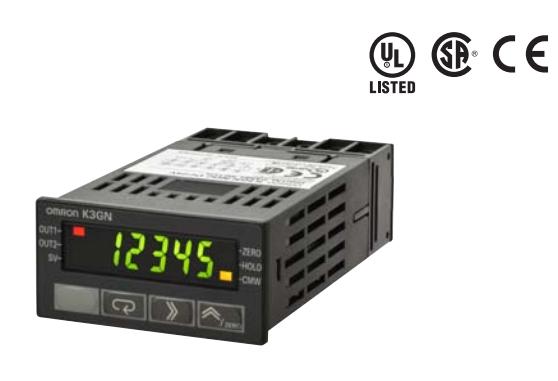 欧姆龙K3FK-U面板表电源电压：AC100～240V
